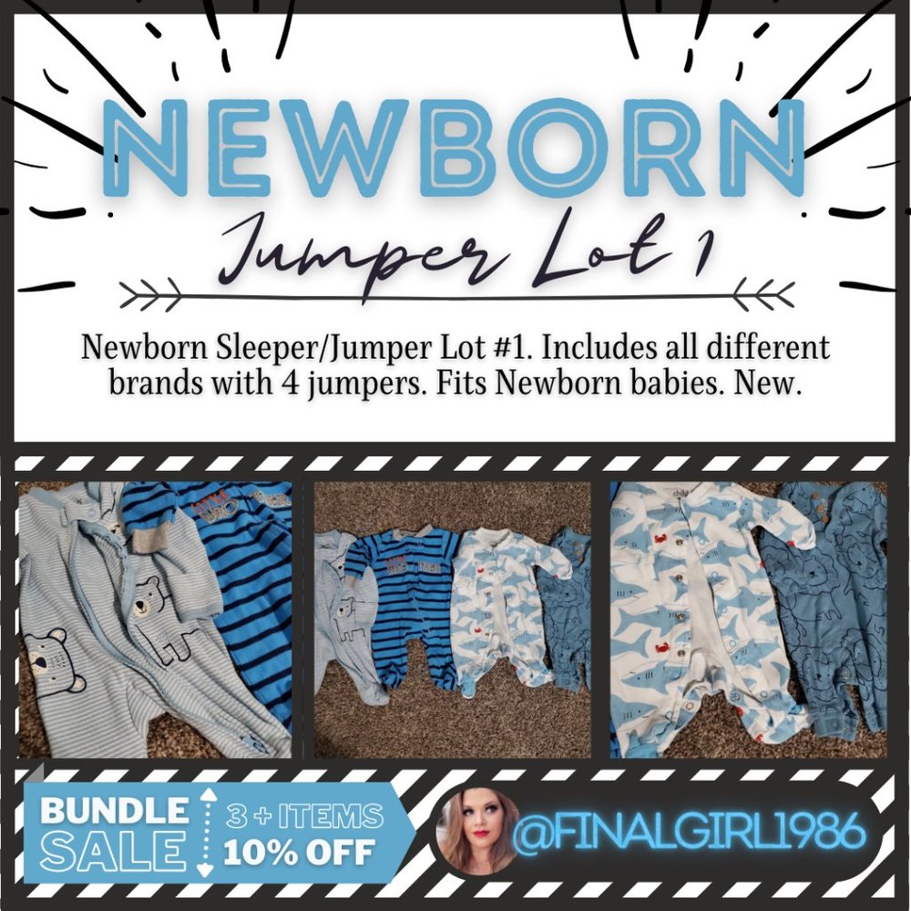 Newborn baby jumper lot 1